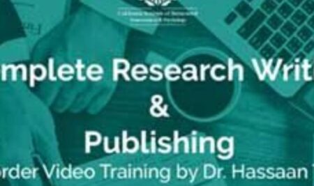 Complete Research Writing and Publishing Recorded Video Training
